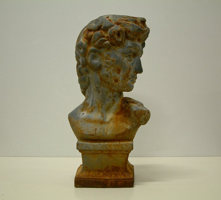 An impressive classical bust of 